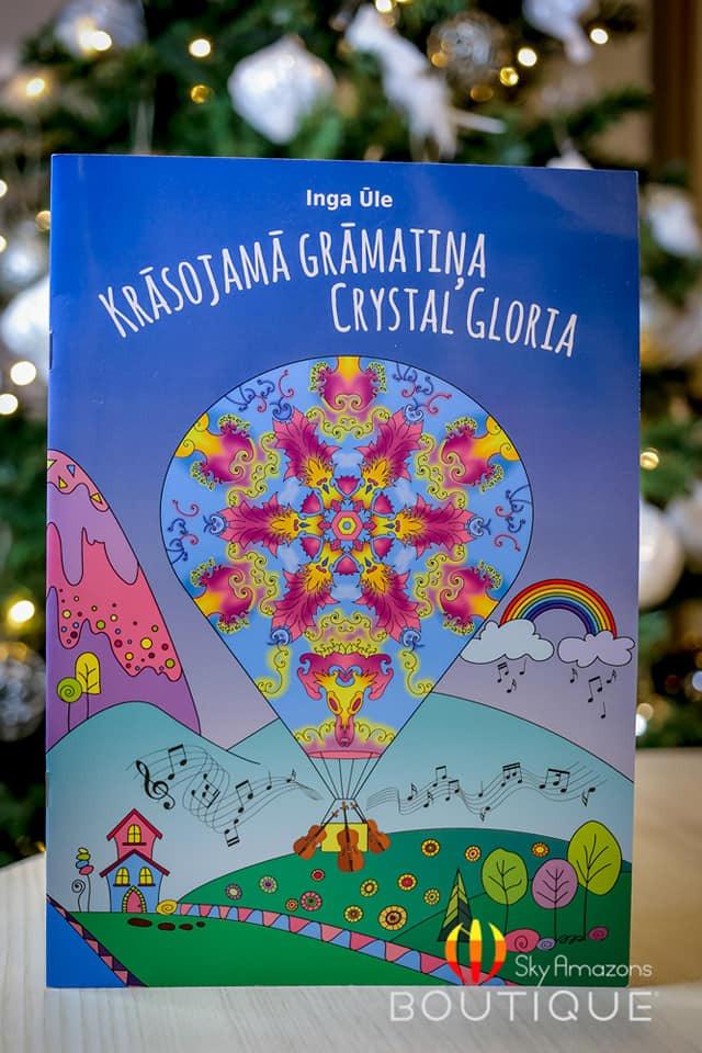 Coloring Book Crystal Gloria - Sky Amazons Boutique